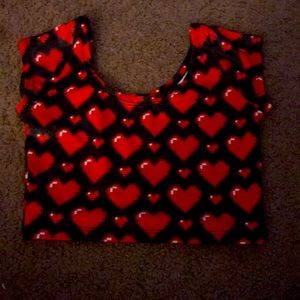 Love ya to bits cap sleeve top xxs or Xs